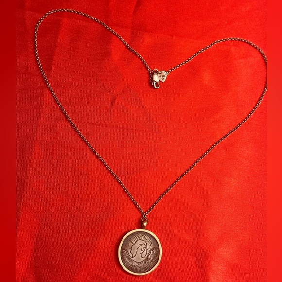 WOW POSHMARK - Authentic Me & Ro 10K Gold & Sterling Angel Charm Necklace - Picture 9 of 15